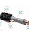 LiLi HotPlates | HotAirBrush | Brosse-Séchoir 3 en 1 - 53 Karat
