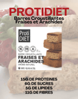 ProtiDiet | Barres Croustillantes | Fraises et Arachides - 53 Karat