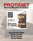 ProtiDiet | Barres Protéinées | Biscuits et Crème - 53 Karat