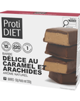 ProtiDiet | Barres Protéinées | Délice au Caramel et Arachides - 53 Karat