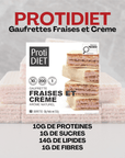 ProtiDiet | Gaufrettes | Fraises et Crème - 53 Karat