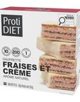 ProtiDiet | Gaufrettes | Fraises et Crème - 53 Karat