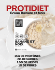 ProtiDiet | Gruau | Banane et Noix - 53 Karat