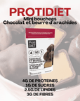 ProtiDiet | Mini Bouchées | Chocolat et Beurre d’Arachides - 53 Karat