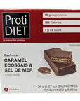 PROTIDIET - Gaufrettes protéinées au caramel écossais et fleur de sel - 53 Karat