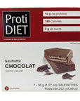 PROTIDIET - Gaufrettes protéinées au chocolat - 53 Karat