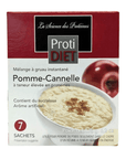 PROTIDIET - Mélange pour gruau protéiné instantané pomme cannelle - 53 Karat