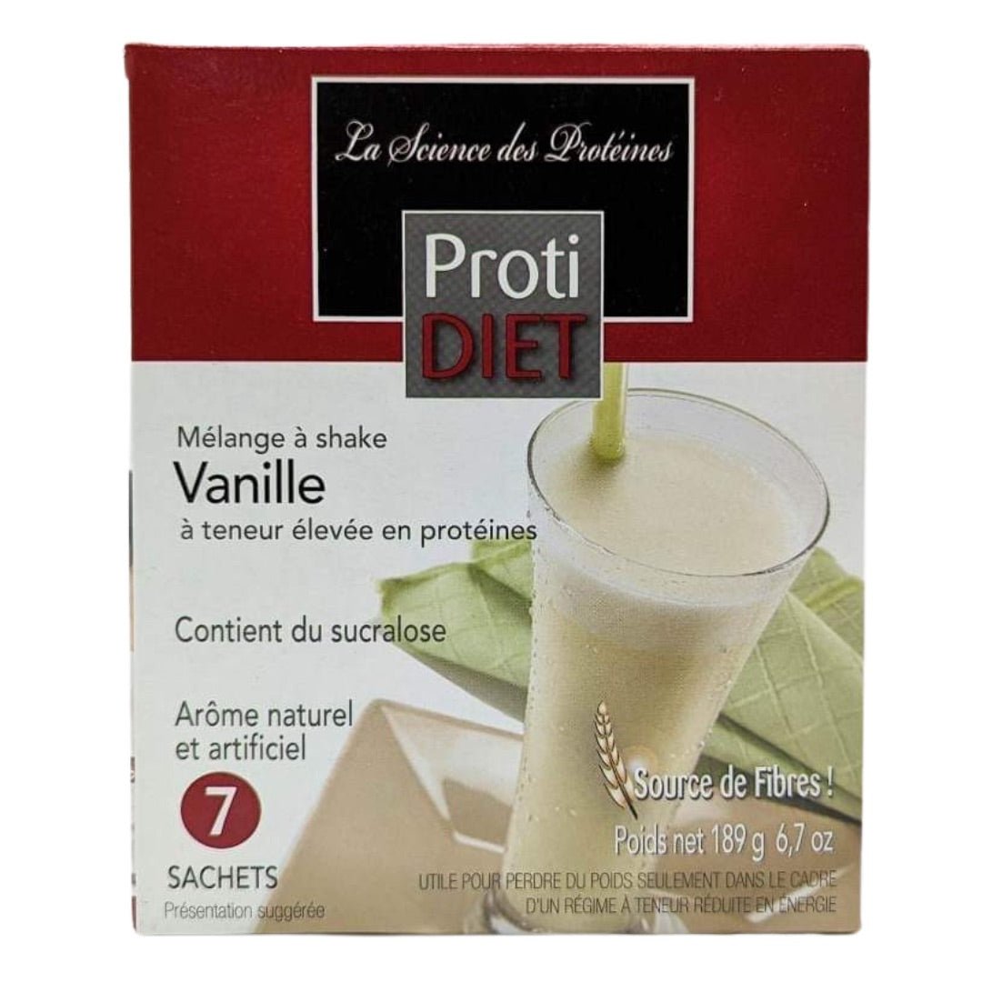 PROTIDIET - Mélange pour shake protéiné à la vanille - 53 Karat