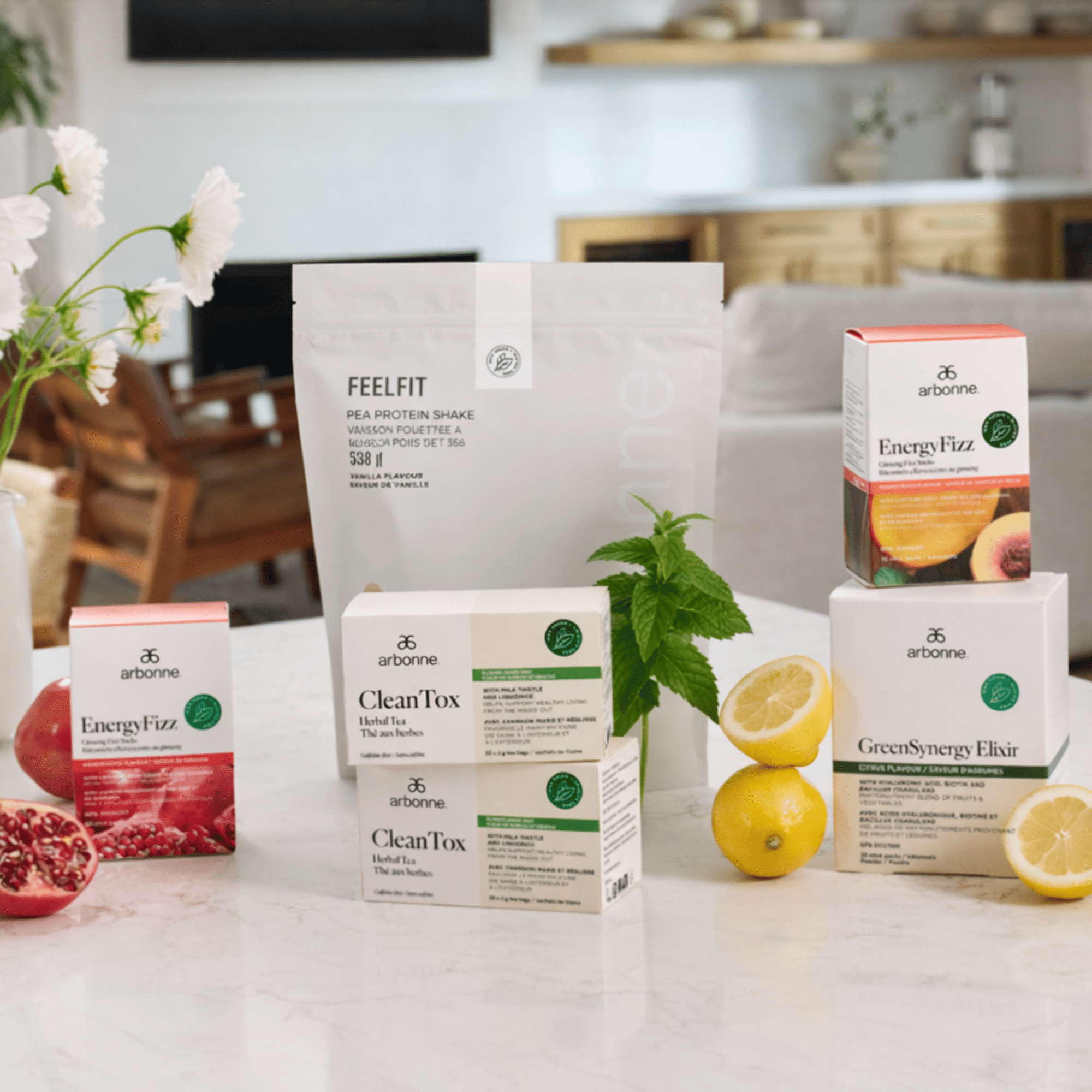 Arbonne | Ensemble Produits de Base Complets au Quotidien | Simply1 FeelFit - 53 Karat