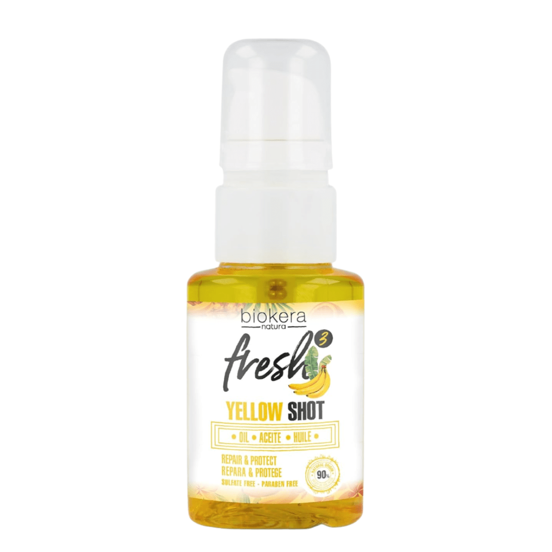 Biokera Fresh | Yellow Shot | Huile Capillaire Réparatrice - 53 Karat