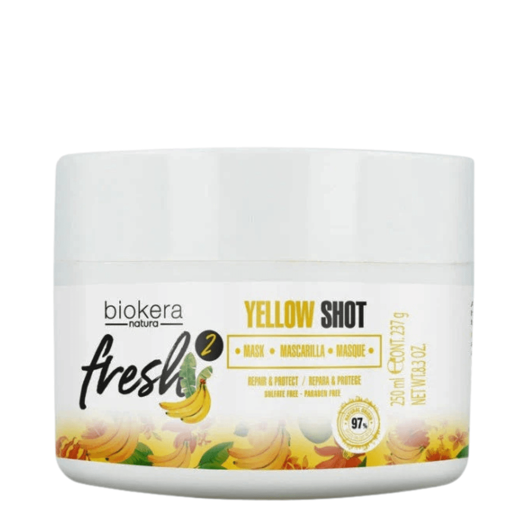 Biokera Fresh | Yellow Shot | Masque Réparateur Intensif - 53 Karat