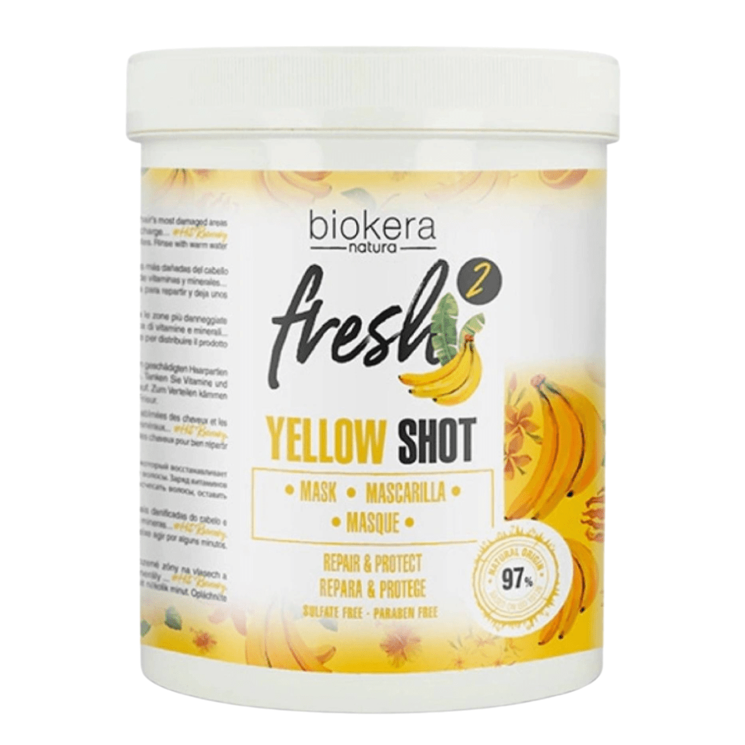 Biokera Fresh | Yellow Shot | Masque Réparateur Intensif - 53 Karat