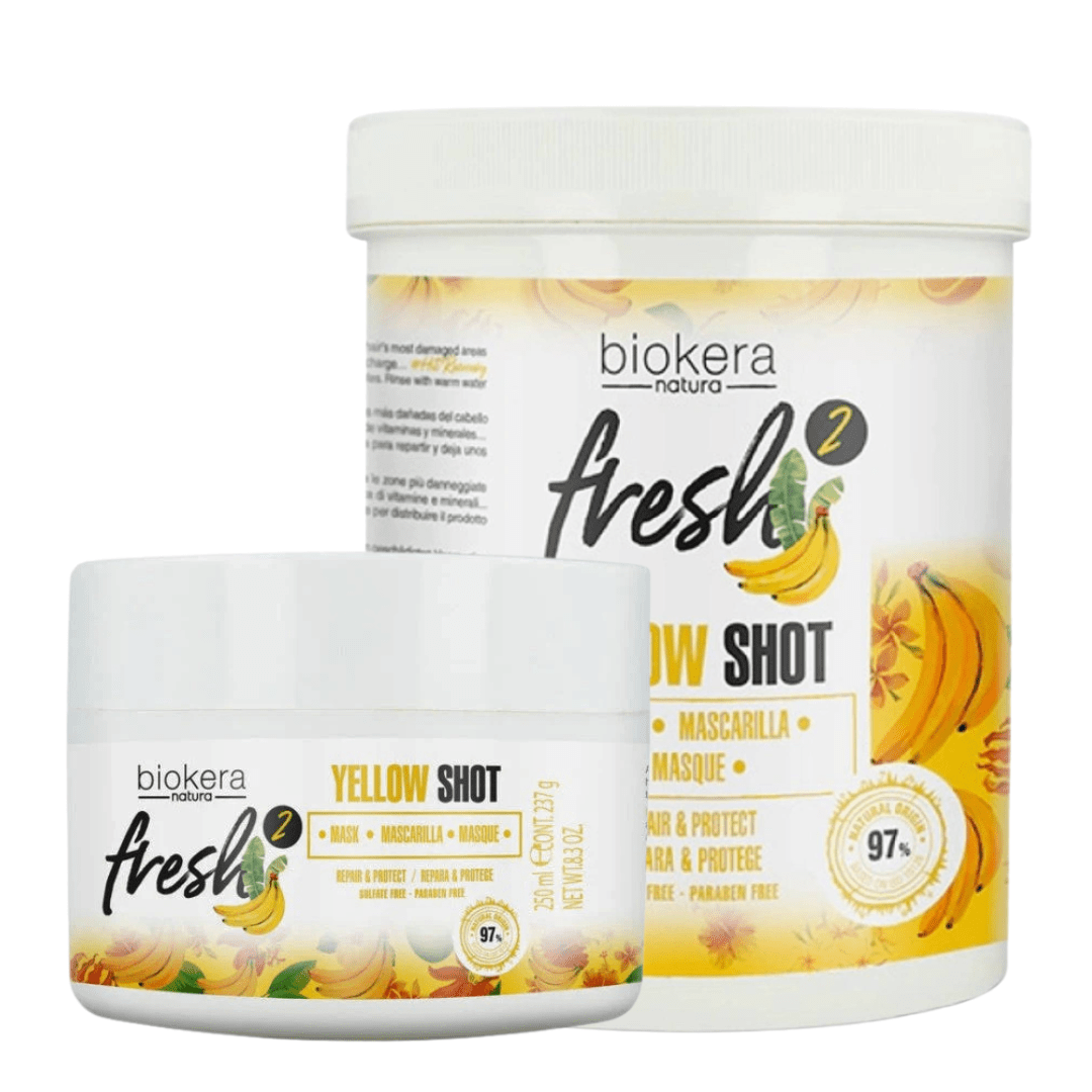Biokera Fresh | Yellow Shot | Masque Réparateur Intensif - 53 Karat