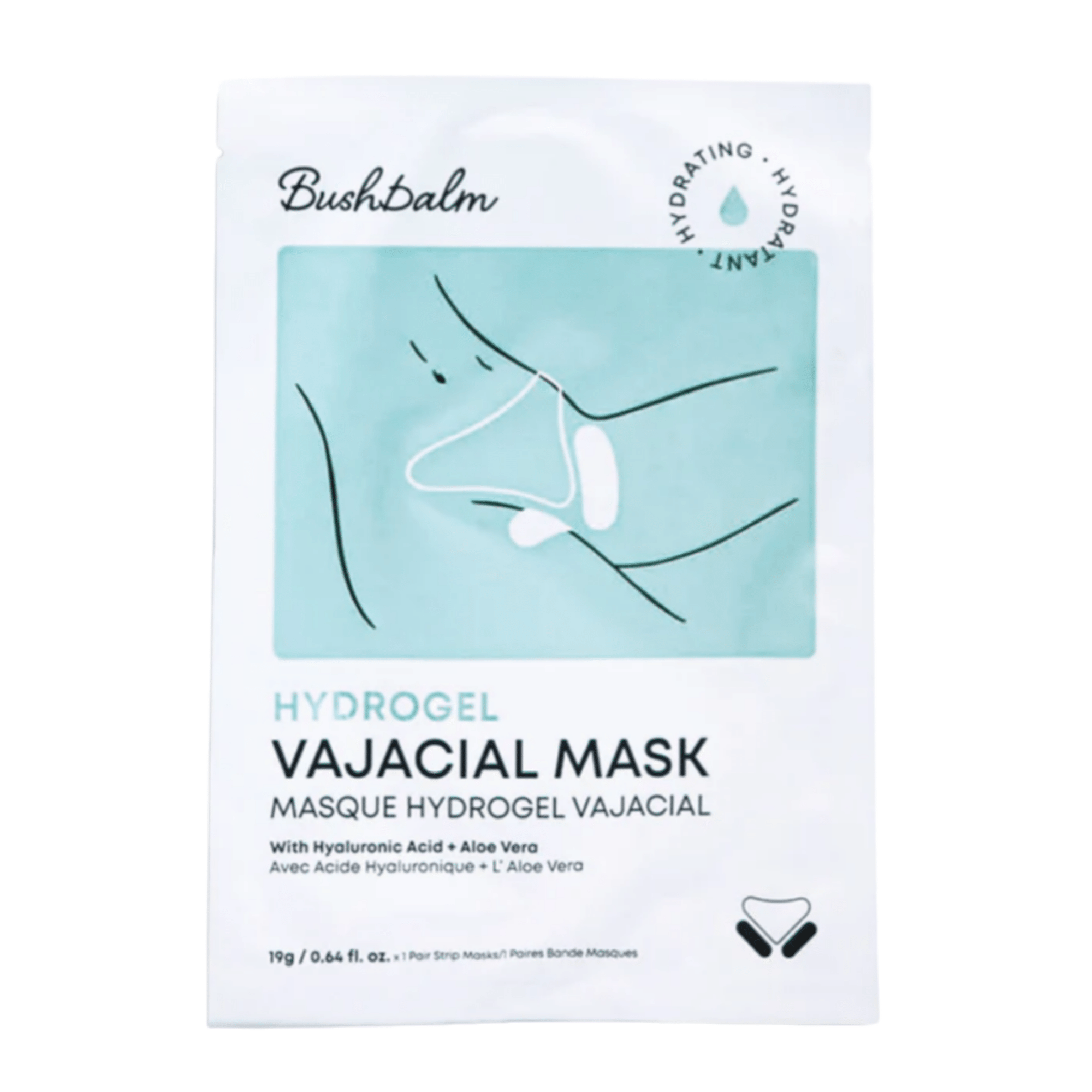 BushBalm | Hydrogel Vajacial | Masque Bandes - 53 Karat