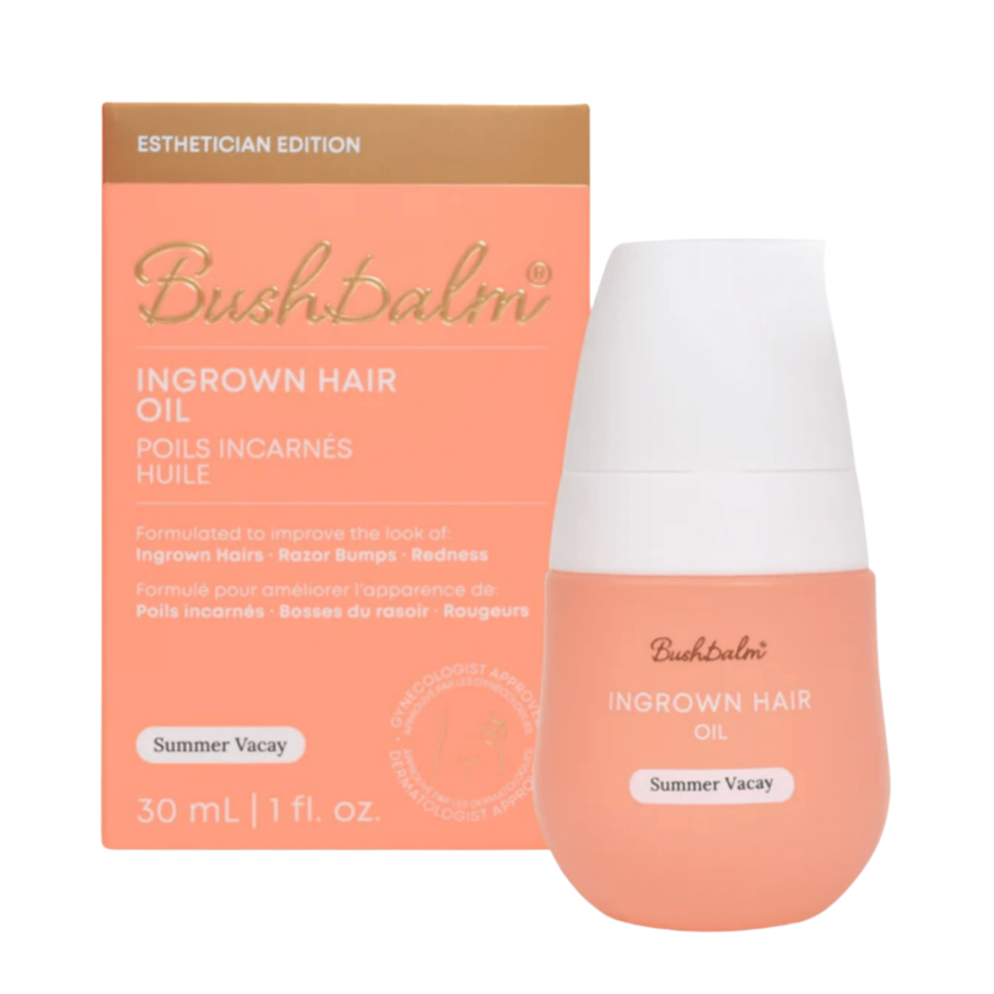 BushBalm | Summer Vacay | Huile Anti - Poils Incarnés (Esthetician Edition) - 53 Karat