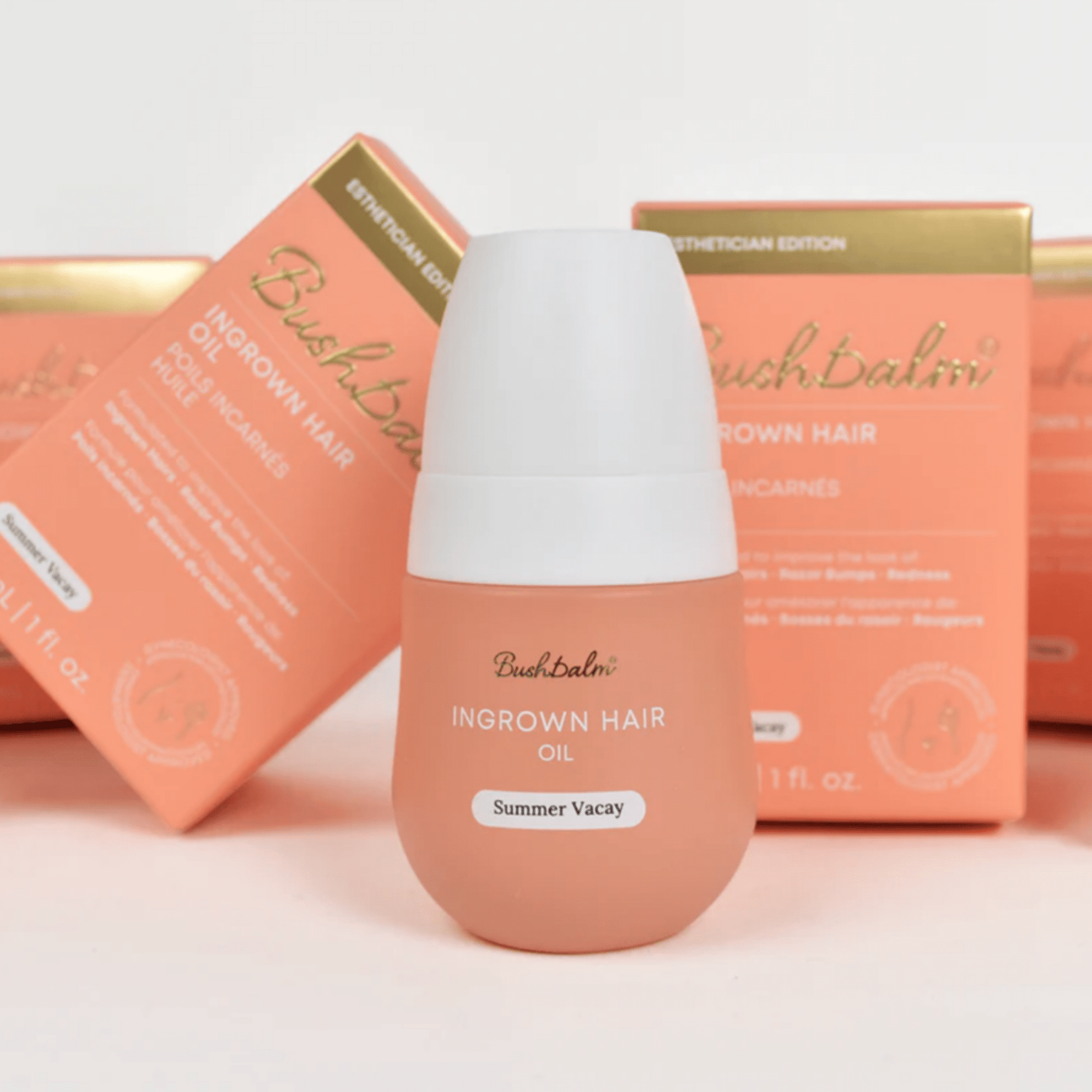 BushBalm | Summer Vacay | Huile Anti - Poils Incarnés (Esthetician Edition) - 53 Karat