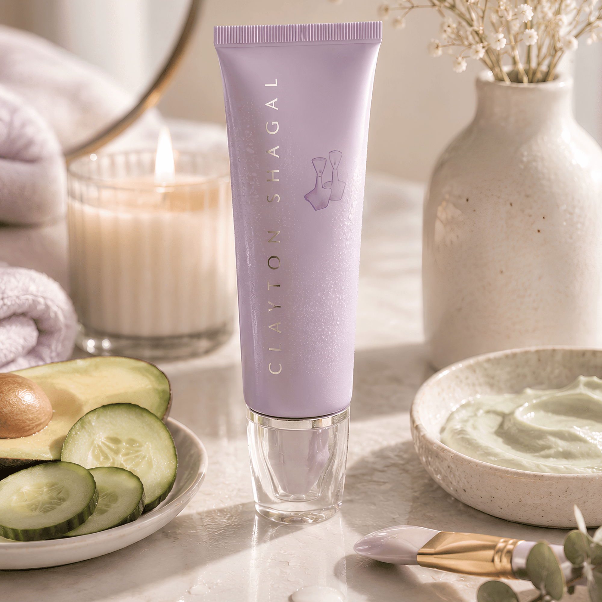 Clayton Shagal | Masque Concombre et Avocat - 53 Karat