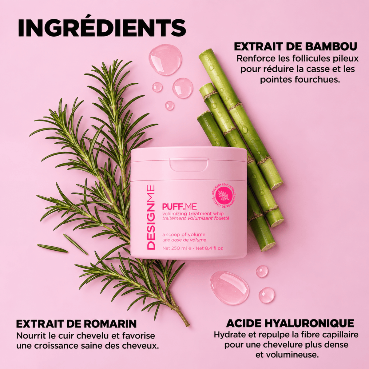 DesignMe | PuffMe | Traitement Volumisant Fouetté - 53 Karat