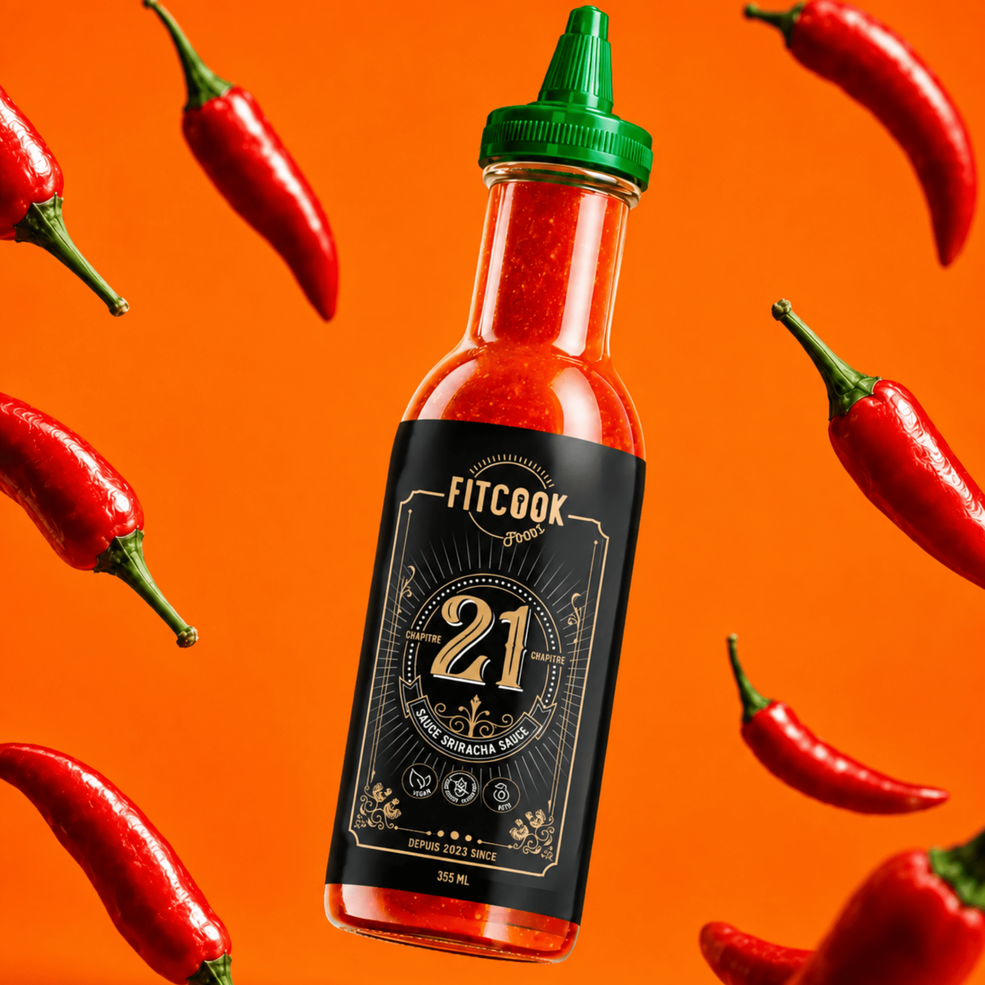 FitCook Foodz | Chapitre 21 | Sauce Sriracha - 53 Karat