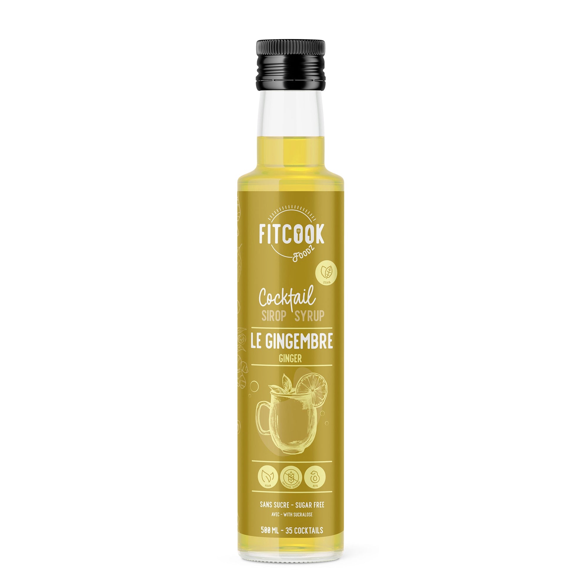 FITCOOK FOODZ - Sirop à cocktail - 53 Karat