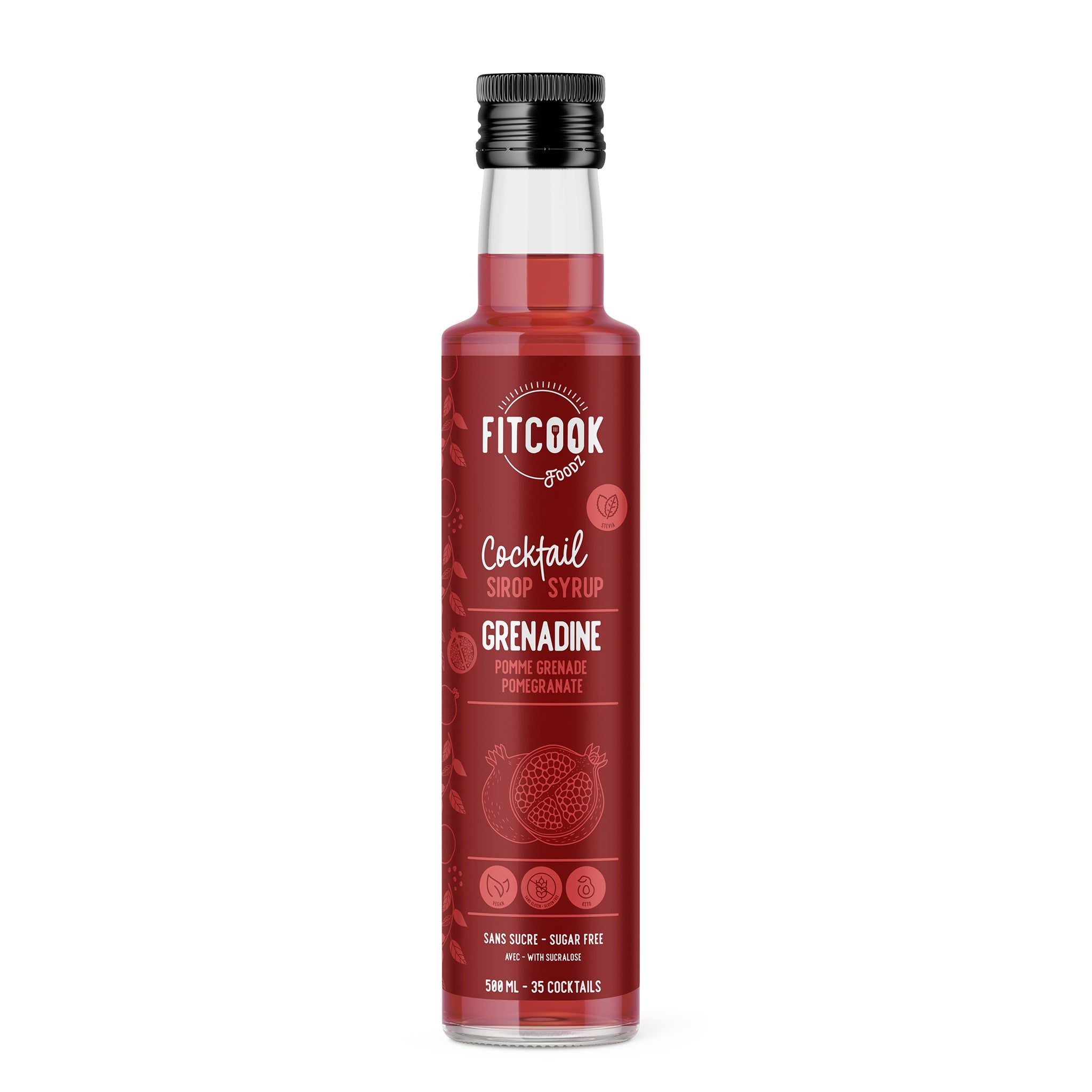 FITCOOK FOODZ - Cocktail Syrup - 53 Karat