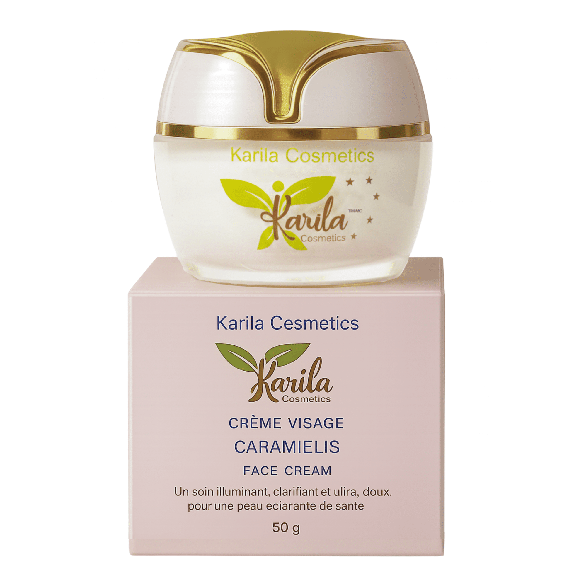 Karila Cosmetics | Caramielis | Crème Visage - 53 Karat
