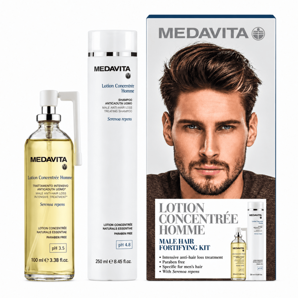 Medavita | Coffret Fortifiant Cheveux | Homme - 53 Karat