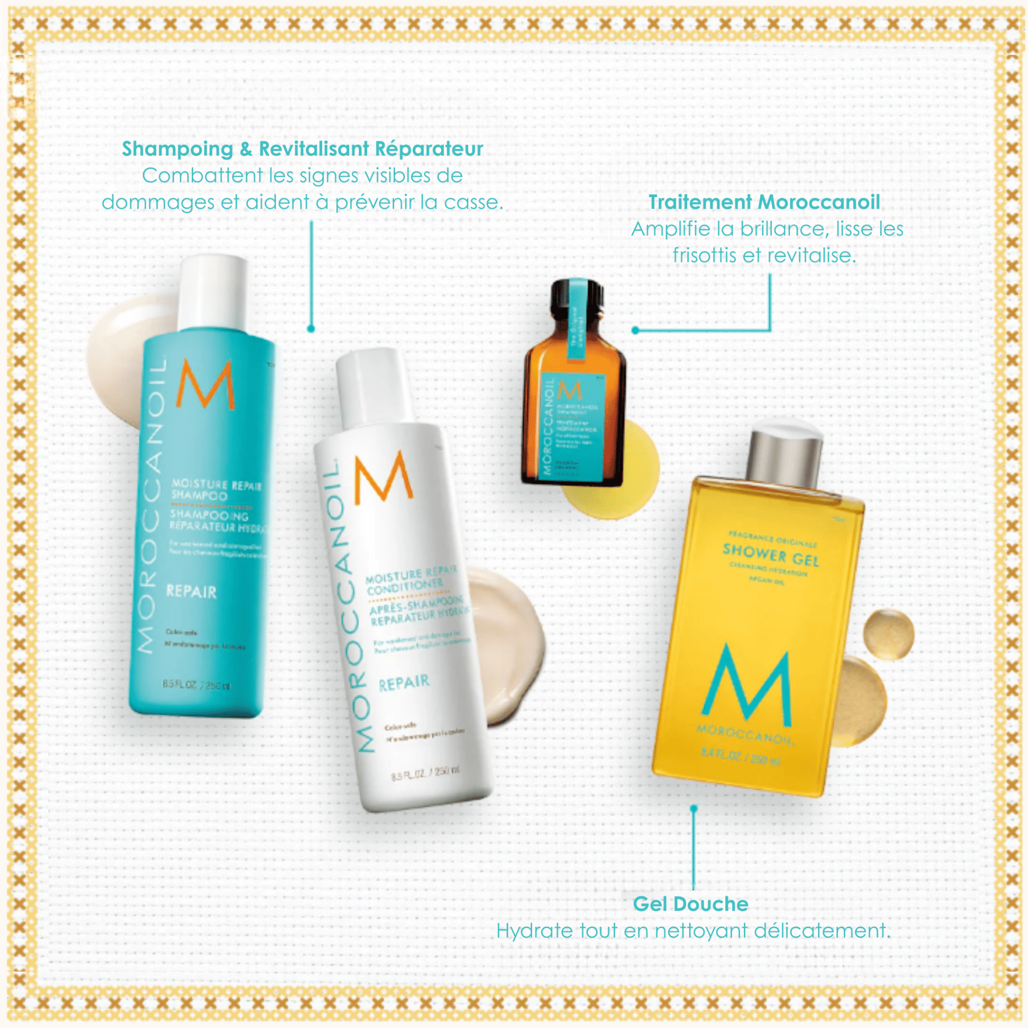 Moroccanoil | Coffret de Fêtes | Repair - 53 Karat