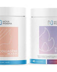 NOVA PHARMA - Duo Suppléments Collagène Marin et Slim AX Burner - 53 Karat