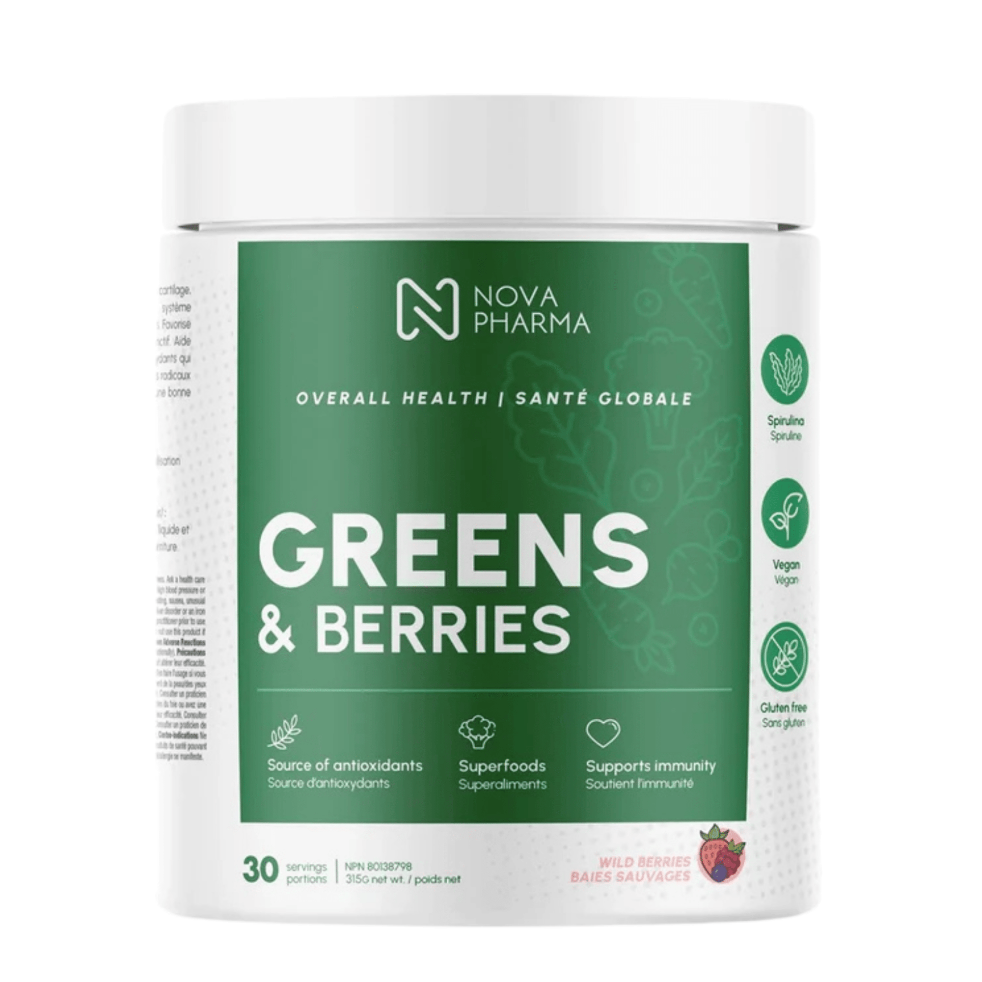 Nova Pharma | Greens & Berries - 53 Karat
