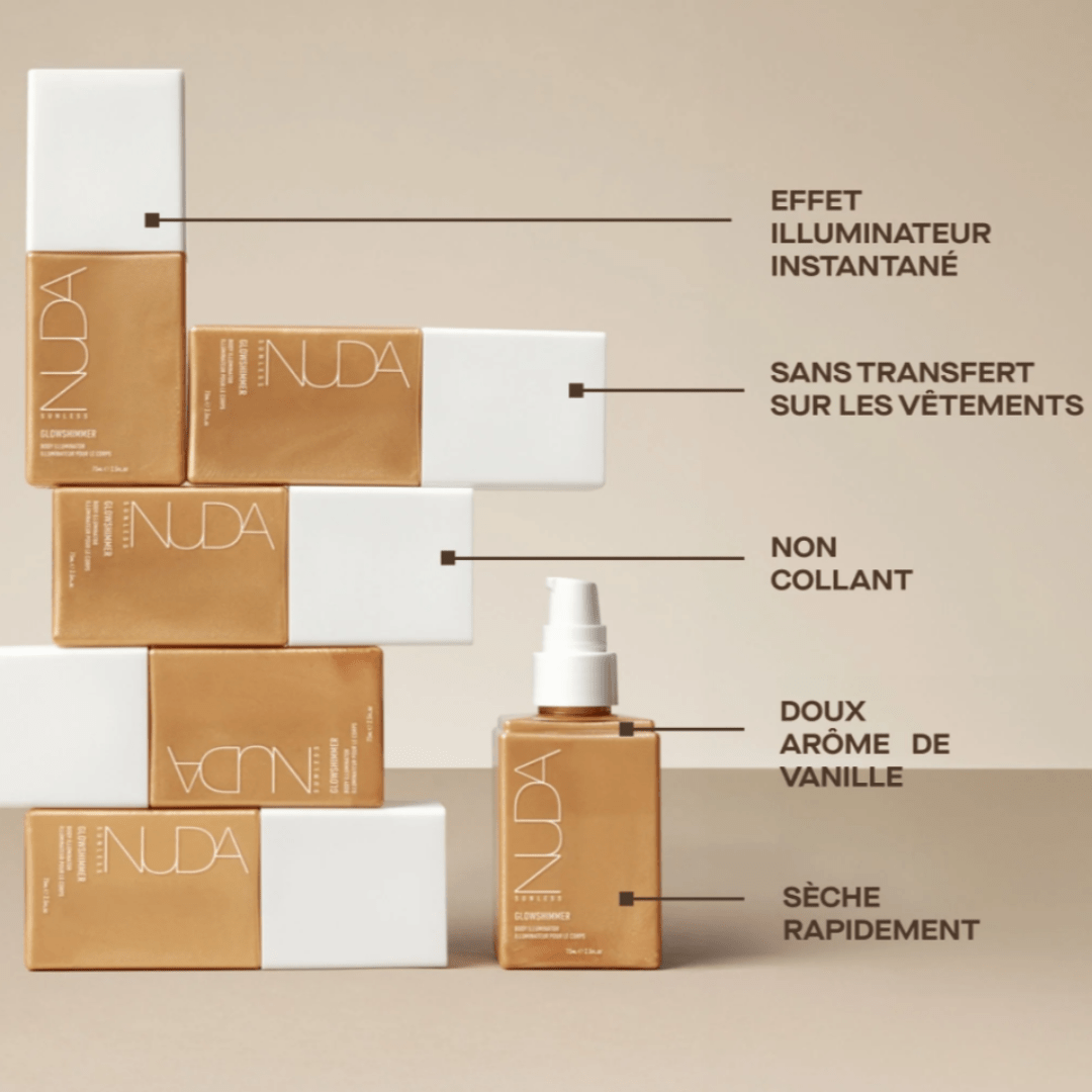 Nuda | GlowShimmer | Golden Body Highlighter - 53 Karat