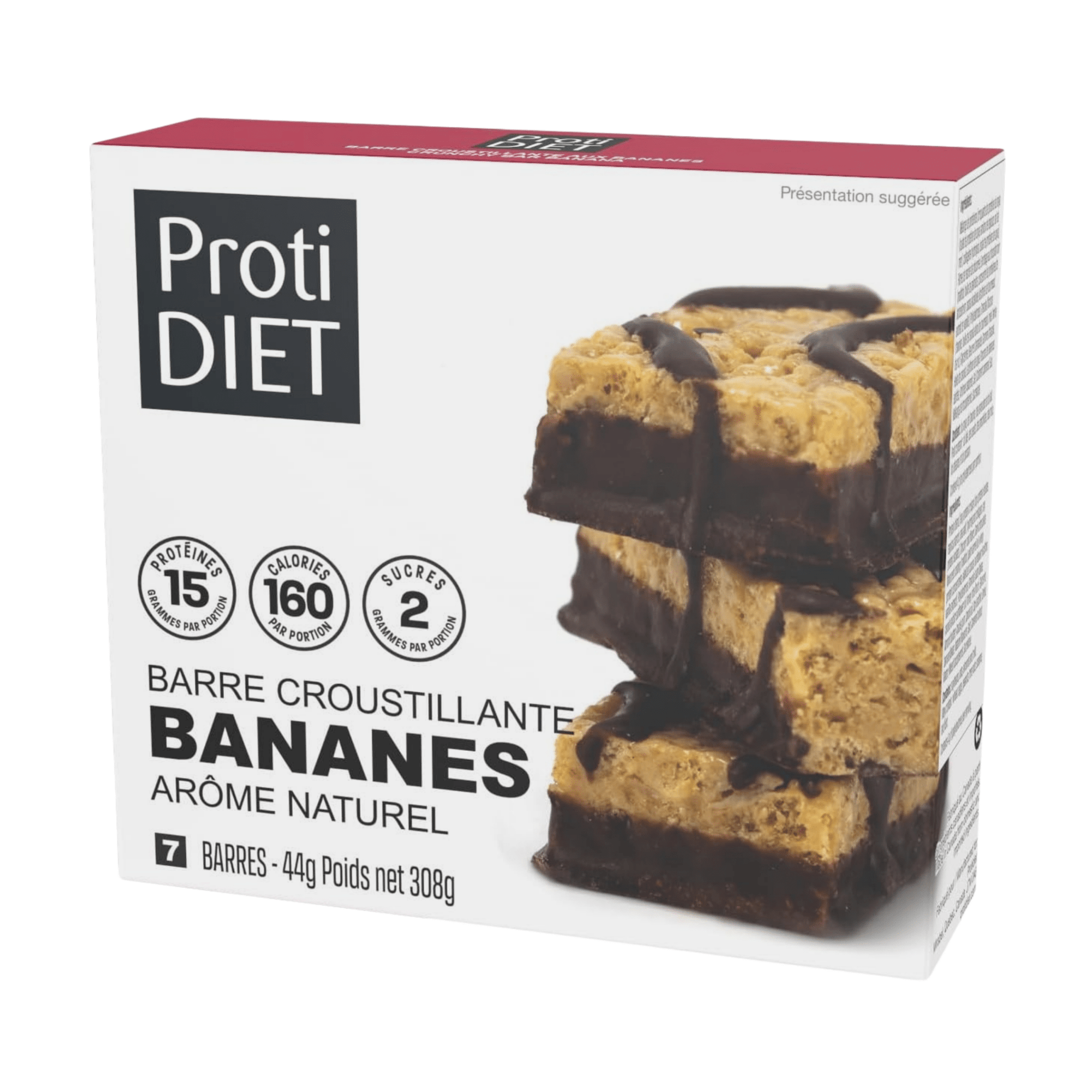 ProtiDiet | Barres Croustillantes | Bananes - 53 Karat