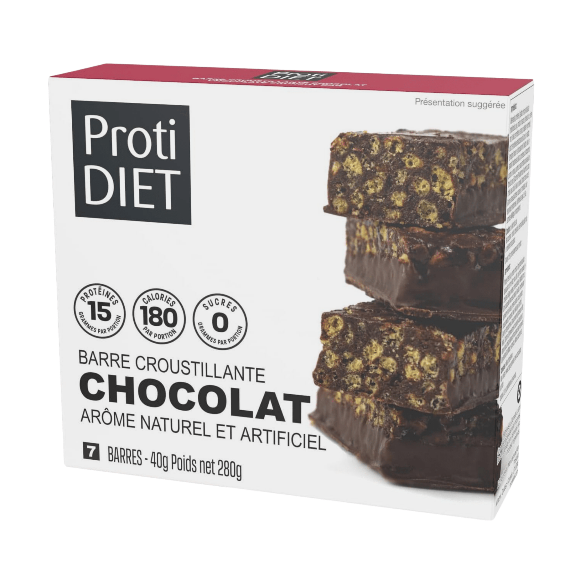 ProtiDiet | Barres Croustillantes | Chocolat - 53 Karat
