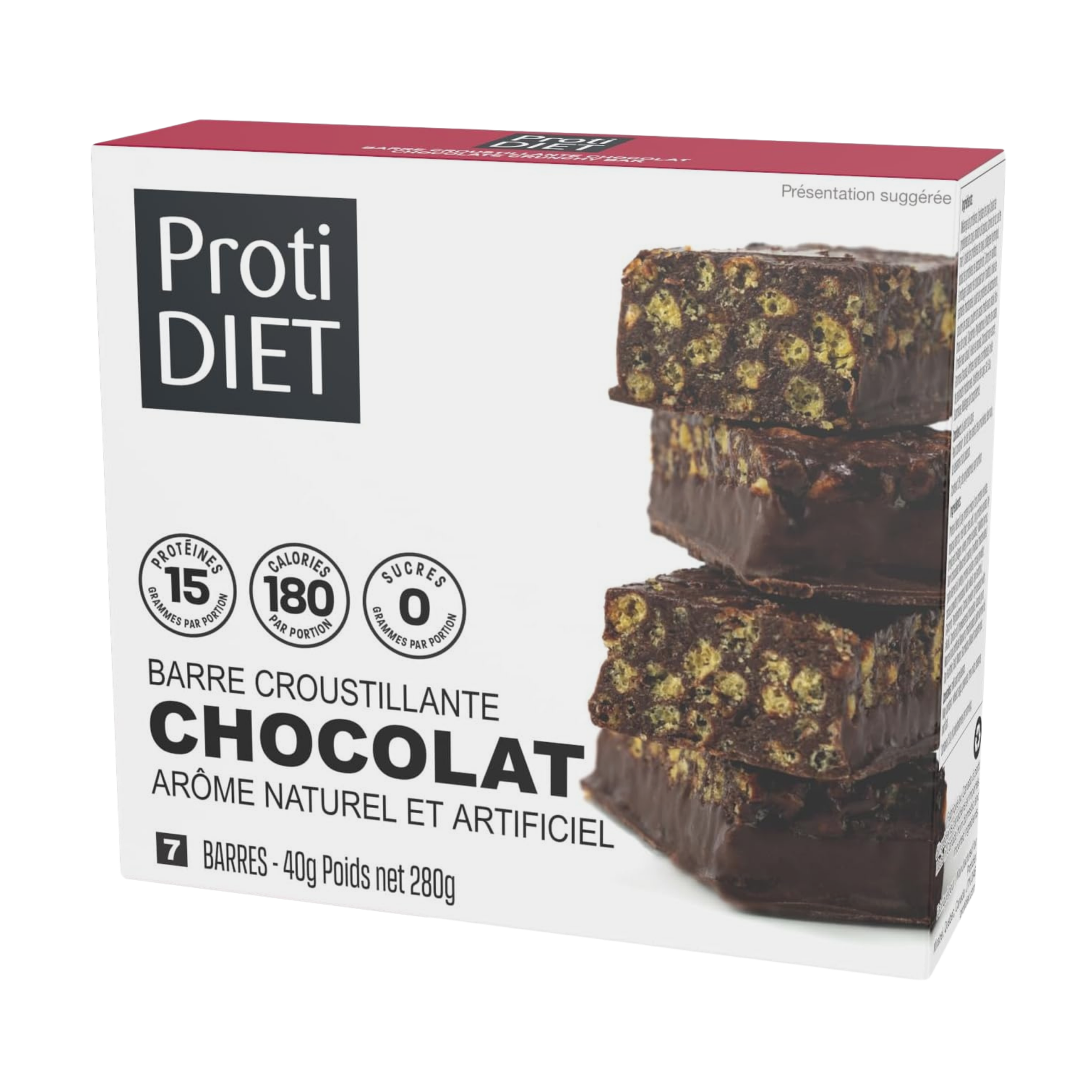 ProtiDiet | Barres Croustillantes | Chocolat