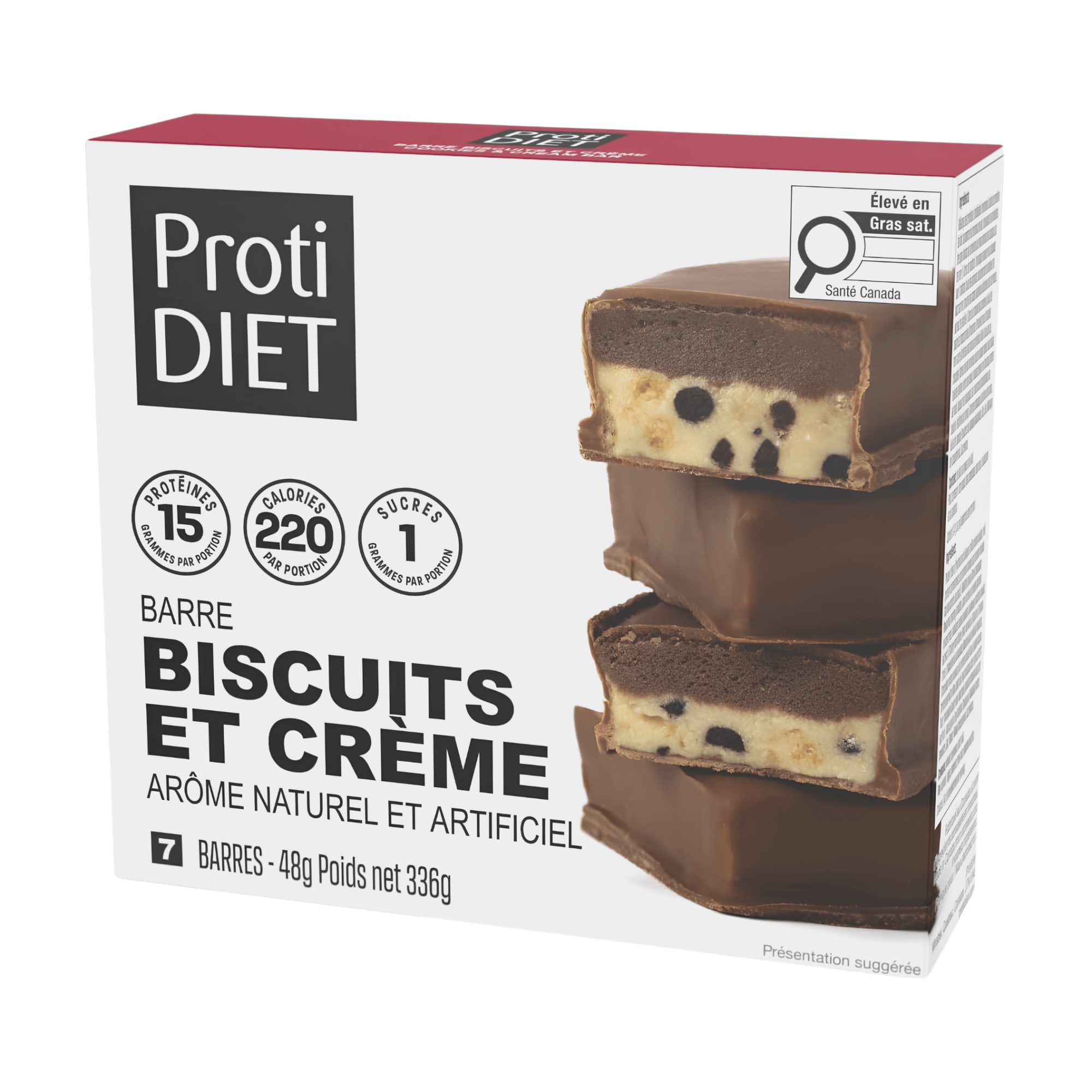 ProtiDiet | Barres Protéinées | Biscuits et Crème - 53 Karat