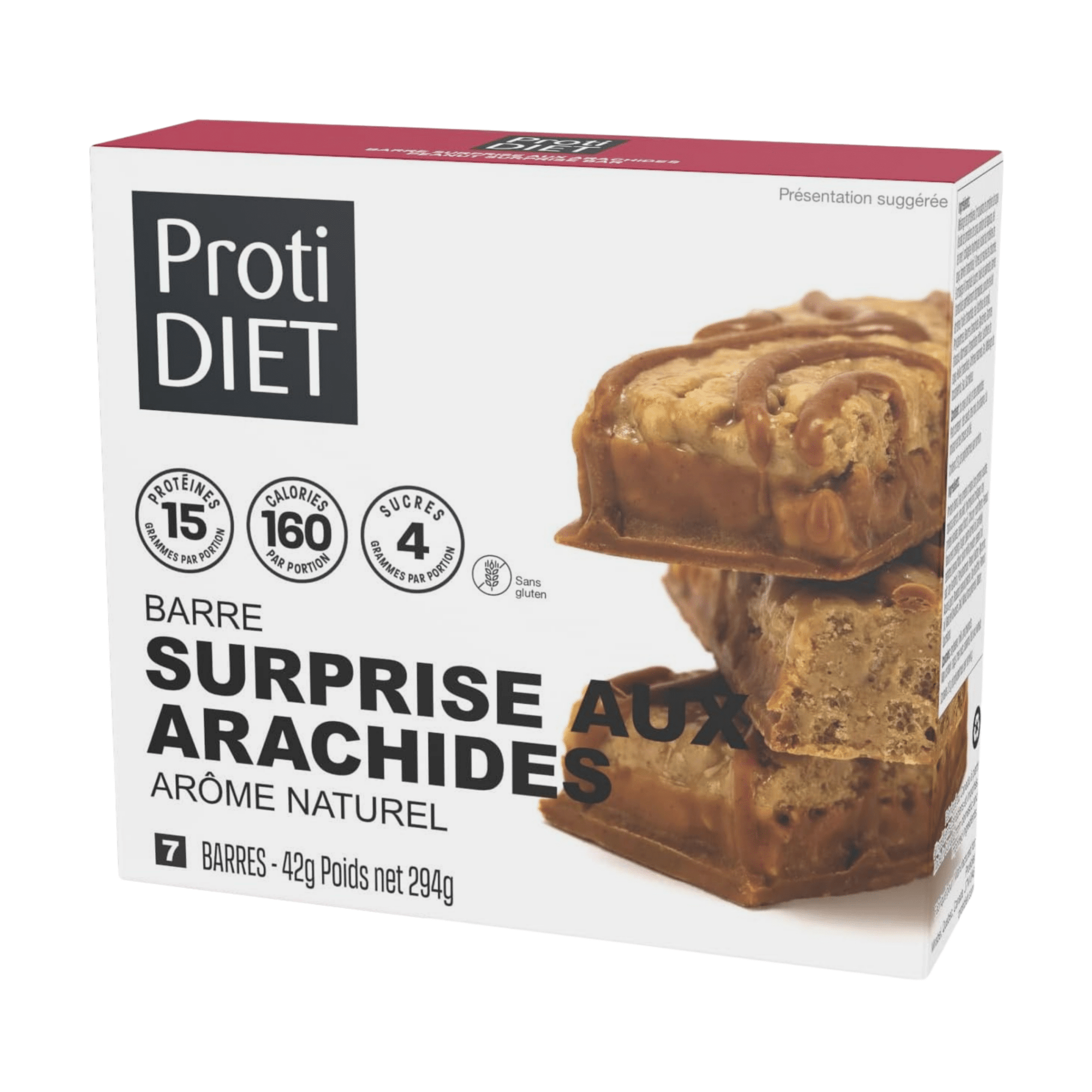ProtiDiet | Barres Protéinées | Surprise aux Arachides - 53 Karat