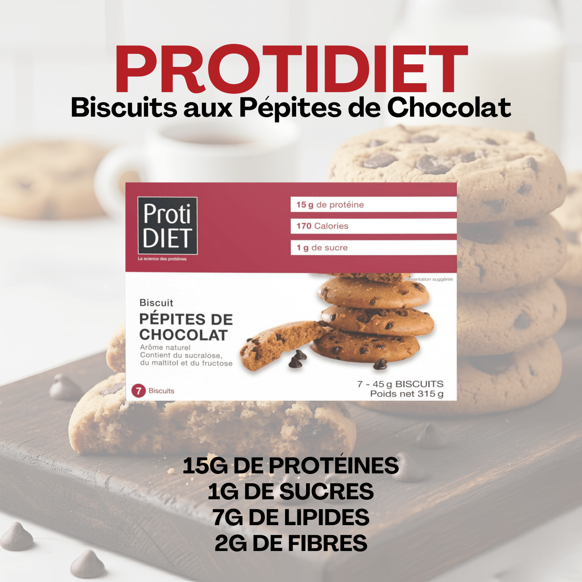 ProtiDiet | Biscuits | Pépites de Chocolat - 53 Karat