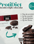 PROTIDIET - Biscuits triple chocolat - 53 Karat