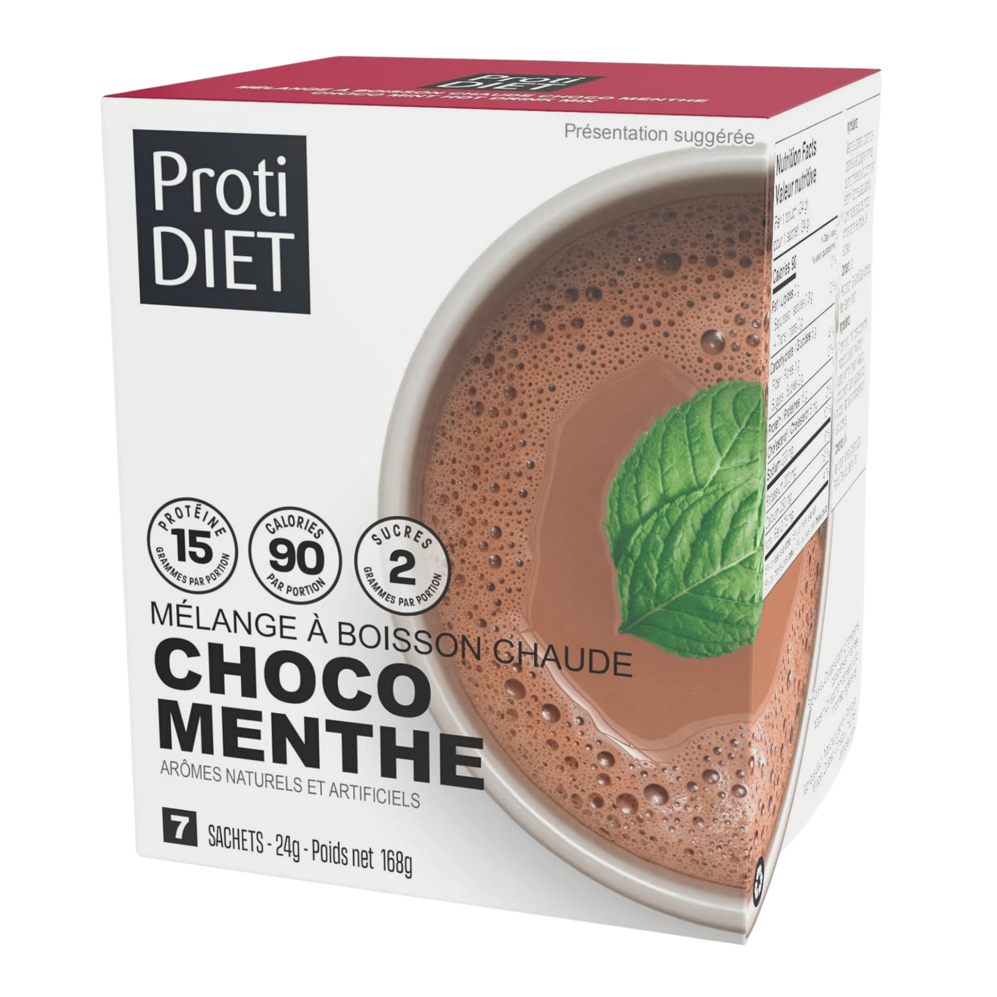 ProtiDiet | Boisson Chaude | Choco-Menthe - 53 Karat