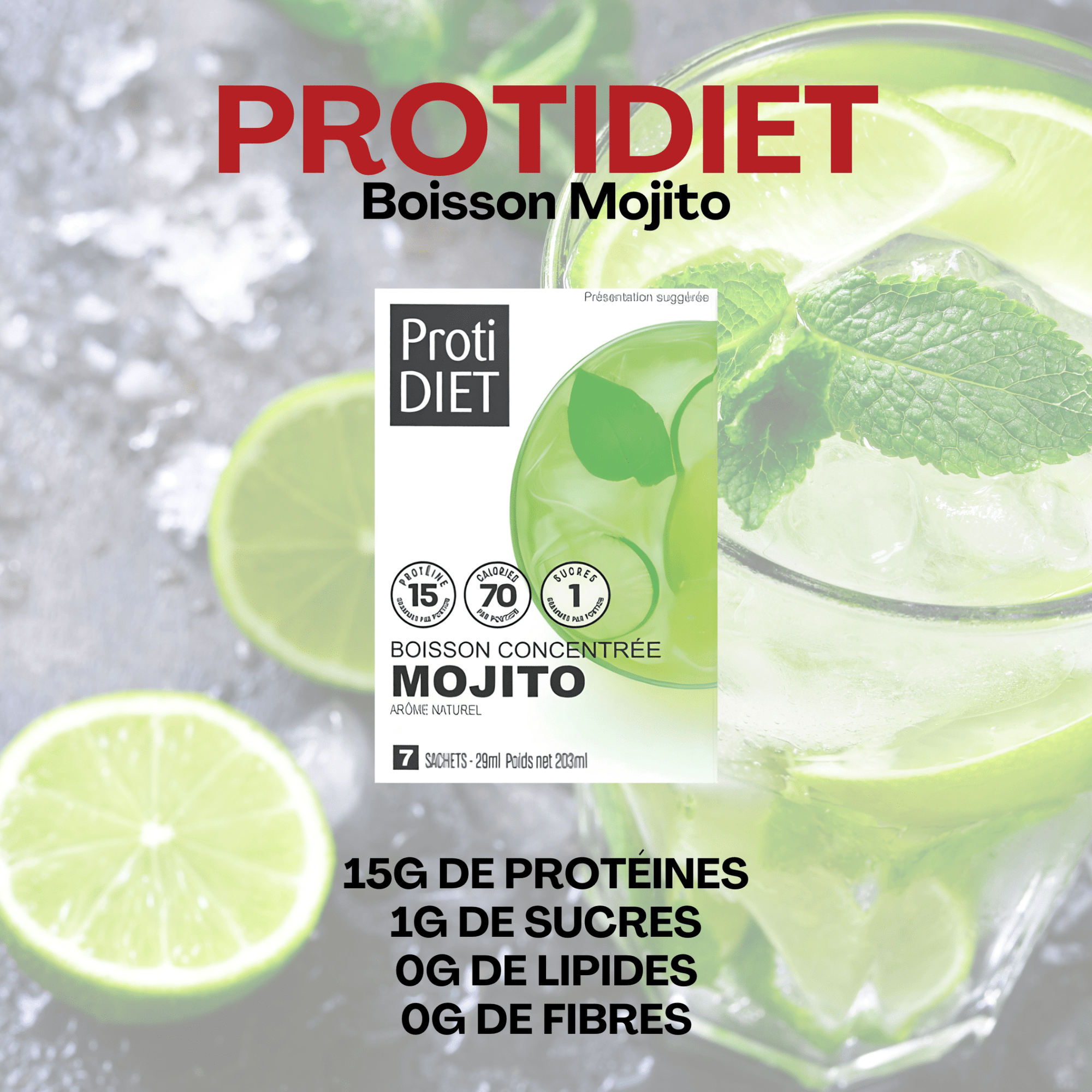 ProtiDiet | Boisson | Mojito - 53 Karat