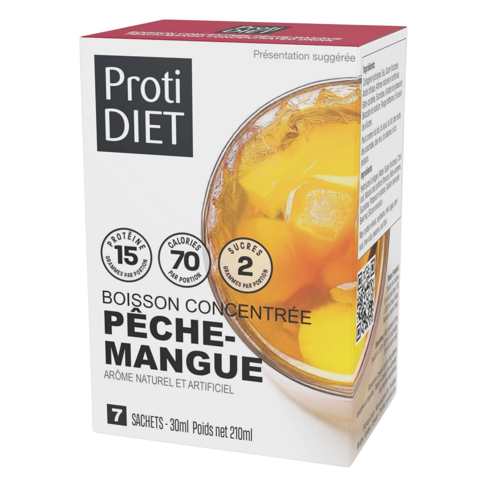 ProtiDiet | Boisson | Pêche et Mangue - 53 Karat