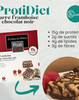 PROTIDIET - Carré framboises et chocolat noir - 53 Karat