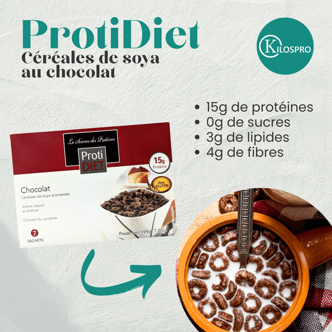 PROTIDIET - Céréales au chocolat - 53 Karat