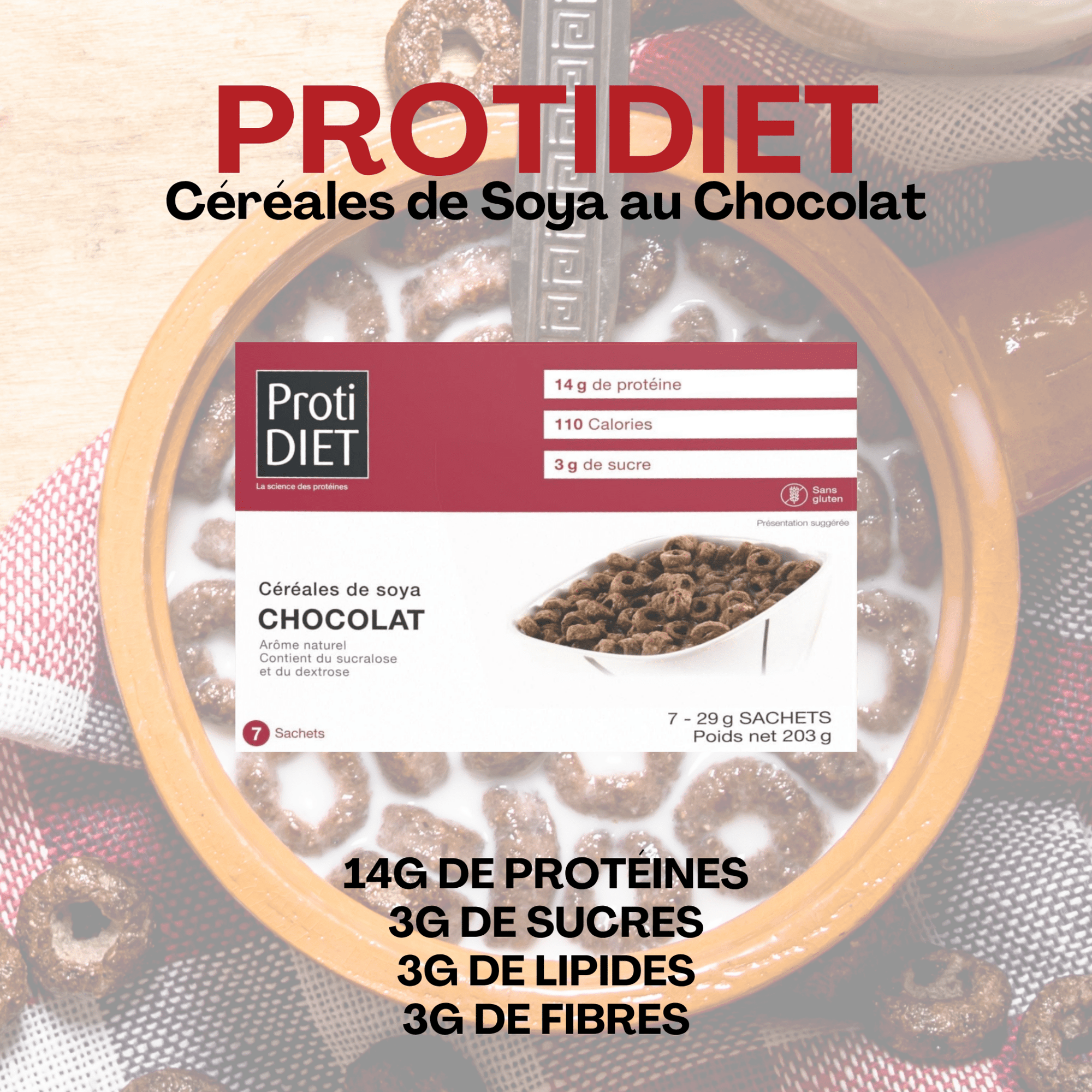 ProtiDiet | Céréales | Chocolat - 53 Karat
