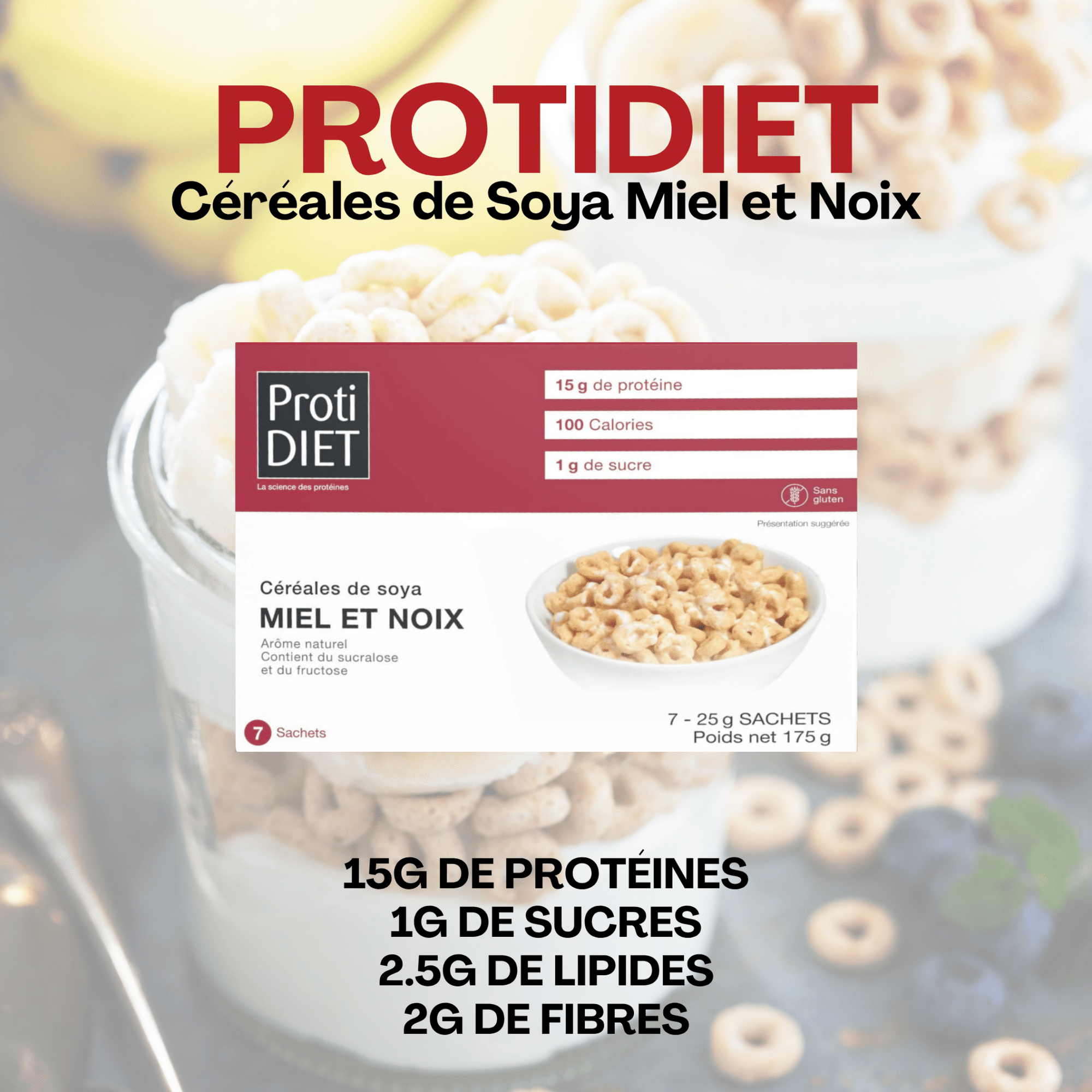 ProtiDiet | Céréales | Miel et Noix - 53 Karat