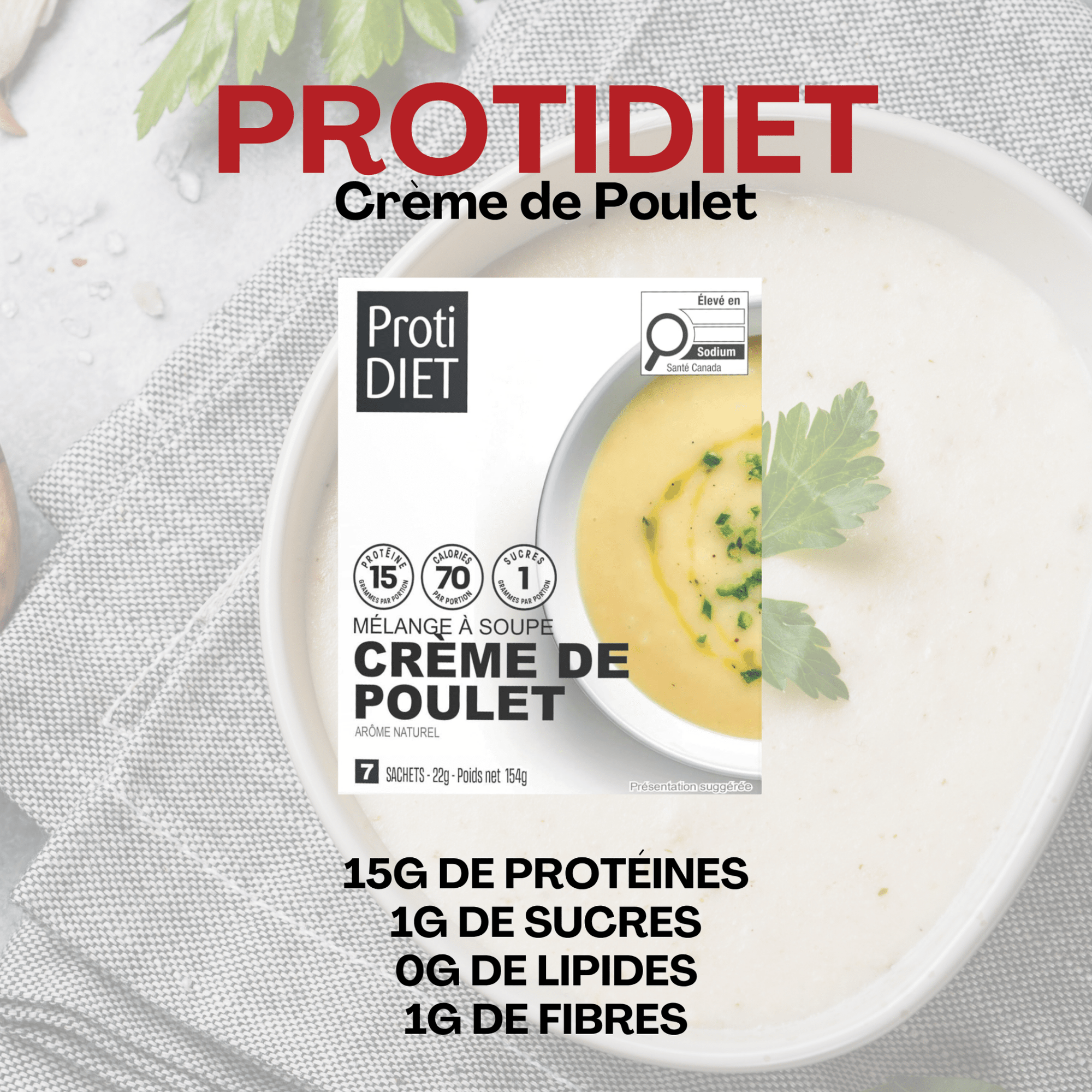 ProtiDiet | Crème | Poulet - 53 Karat