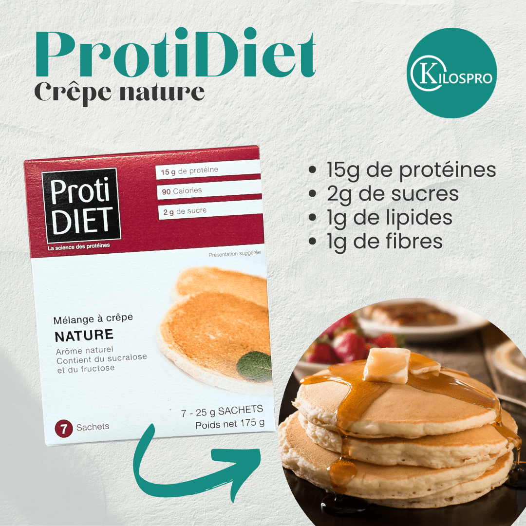 PROTIDIET - Crêpes nature - 53 Karat