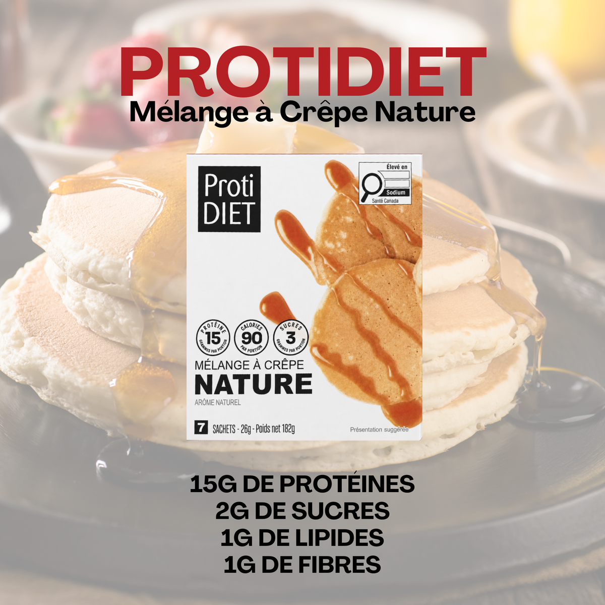 ProtiDiet | Crêpes | Nature