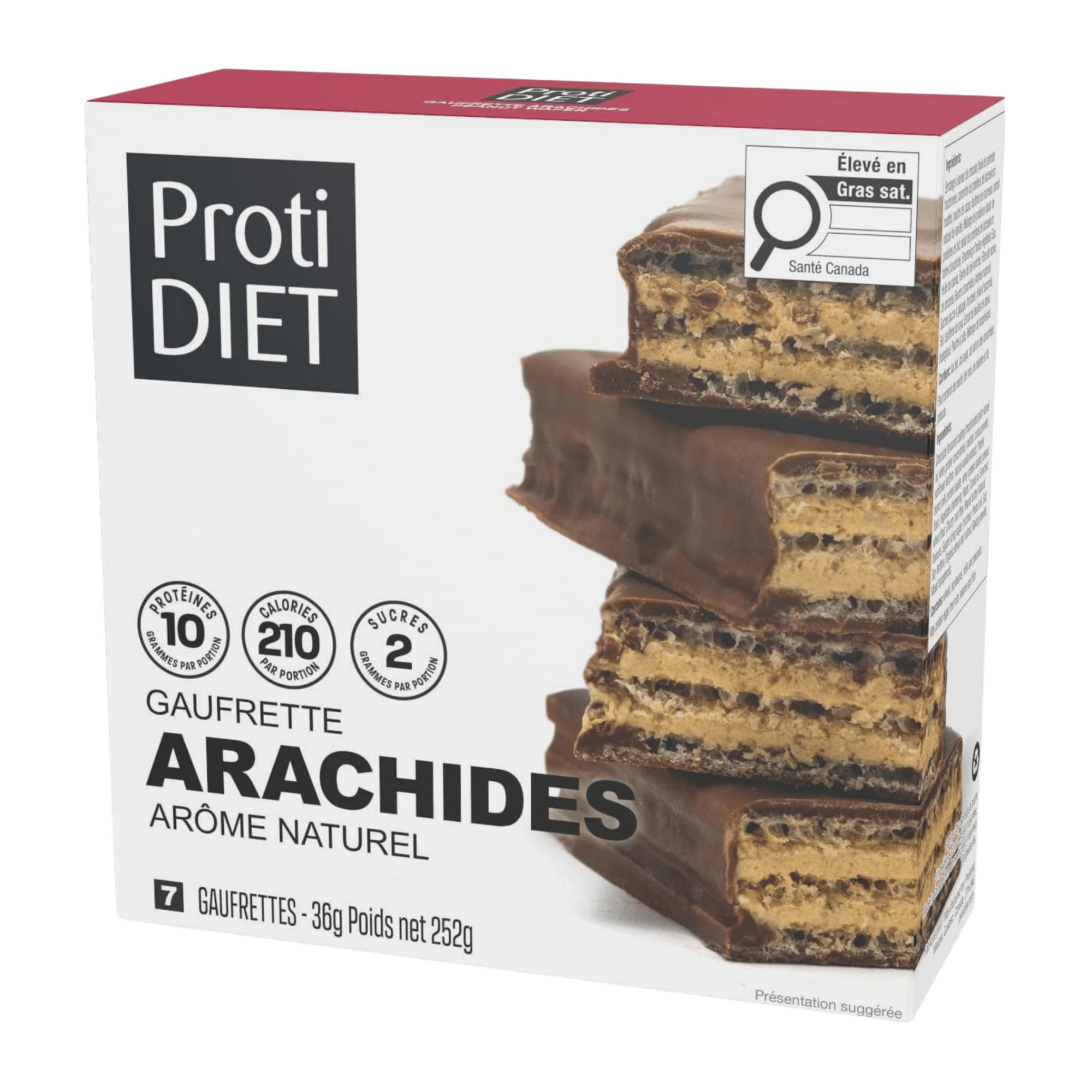 ProtiDiet | Gaufrettes | Arachides - 53 Karat