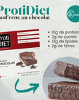 PROTIDIET - Gaufrettes chocolat - 53 Karat